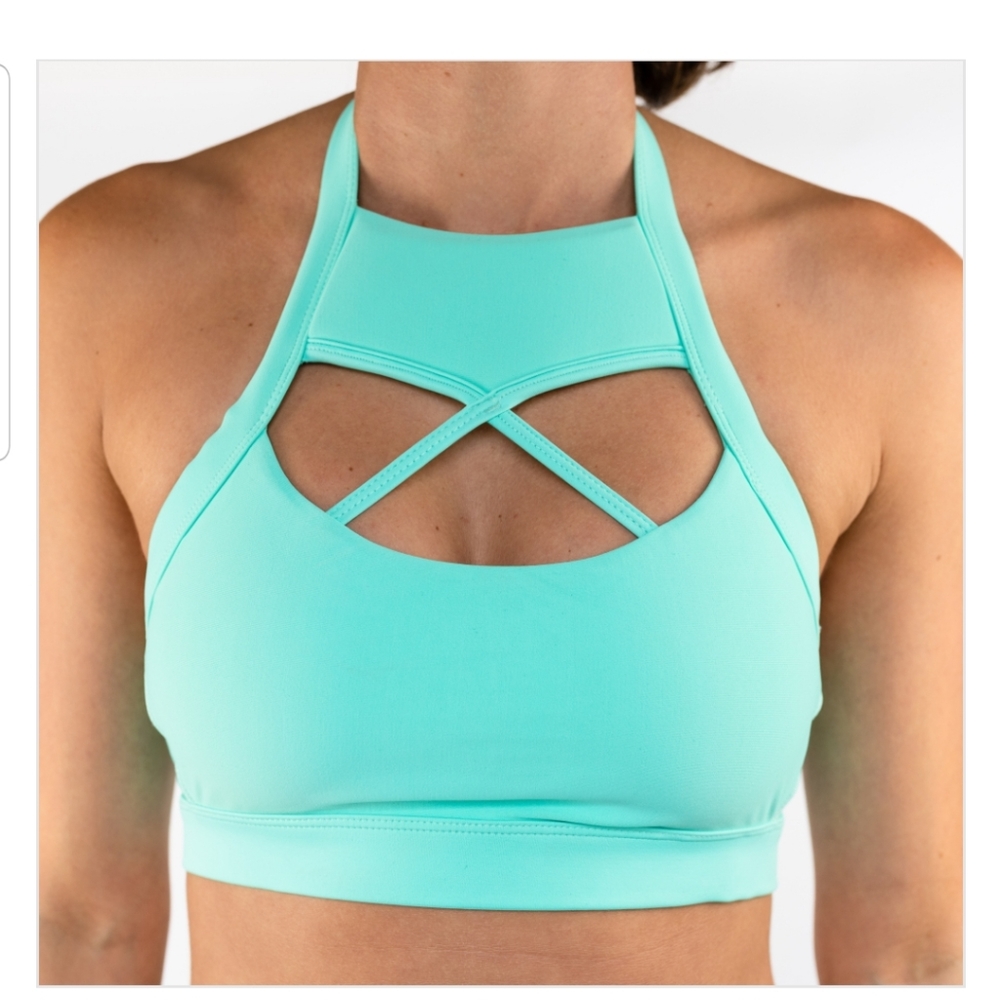 Swim sports bra
